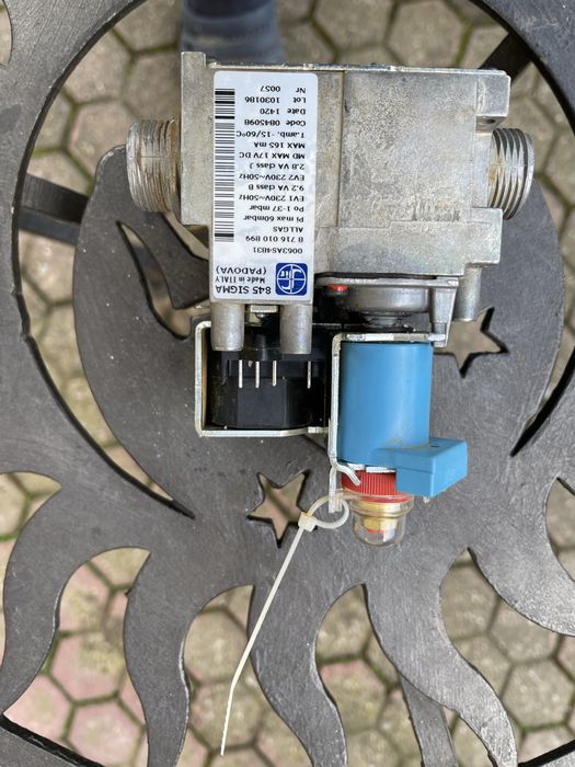 Vana de gaz pentru crntrala termica