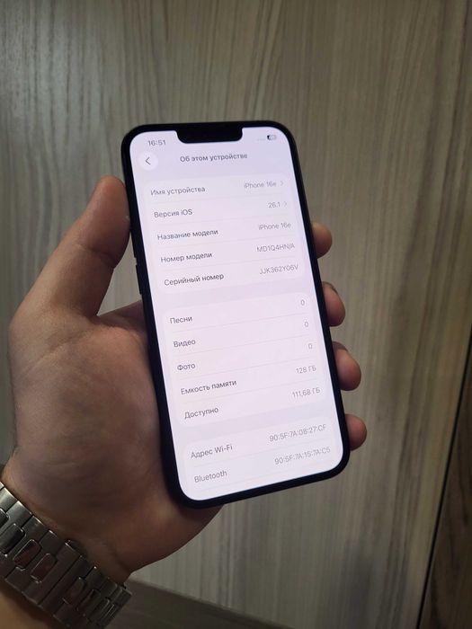 Айфон 16e 128гб 5G А