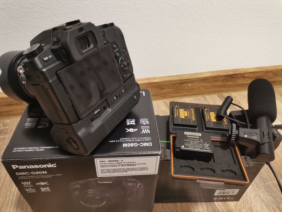 Panasonic lumix g 80,cadre fffffoarte puține