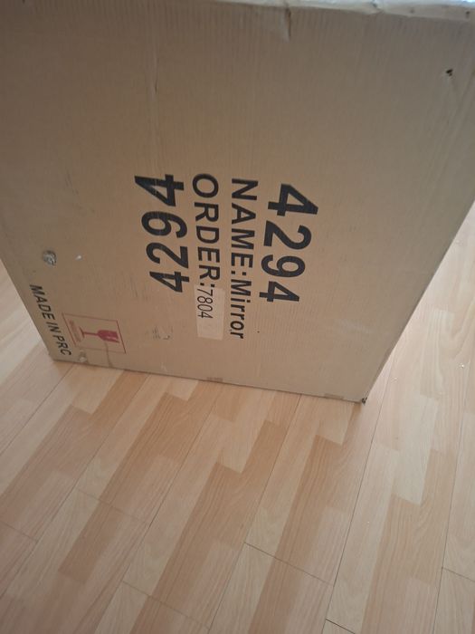 Oglindă de perete 70 cm Argintiu