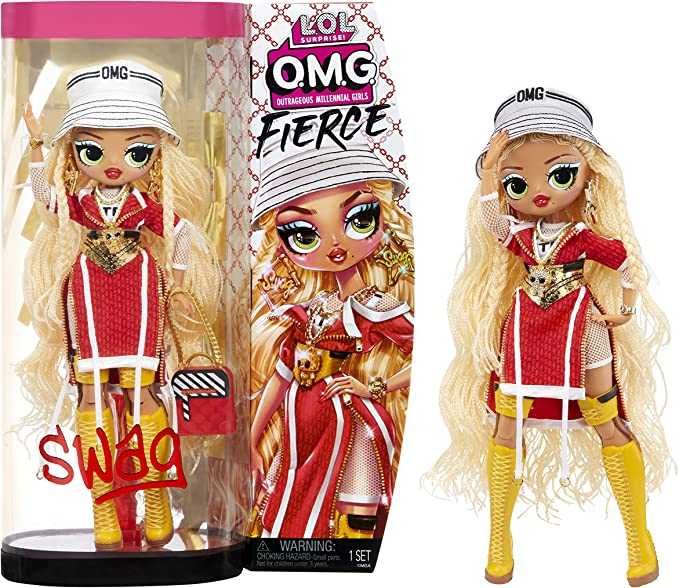 Оригинална кукла LOL Surprise OMG Fierce Lady Diva Swag аксесоари 29см