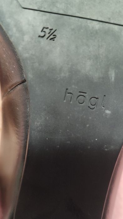 Дамски обувки Hőgl, размер 39, естествена кожа, безупречни