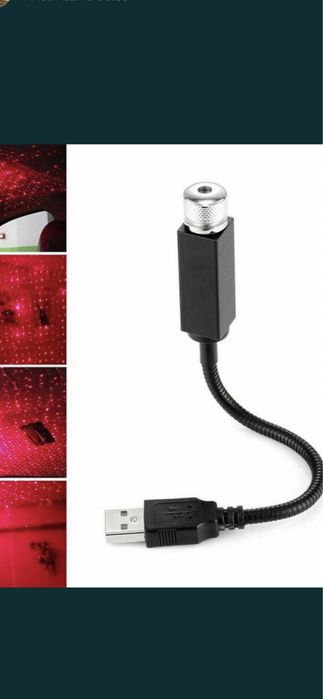 Vand lampa USB plafon înstelat pentru mașina sau camera