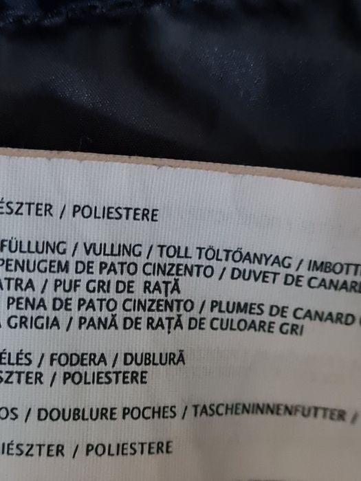 Geaca Mango, umplutura puf de gasca, marimea S