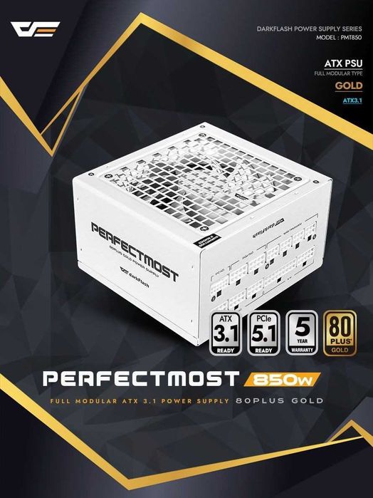 darkFlash PMT850 Fully Modular ATX 3.1 & PCIe 5.1