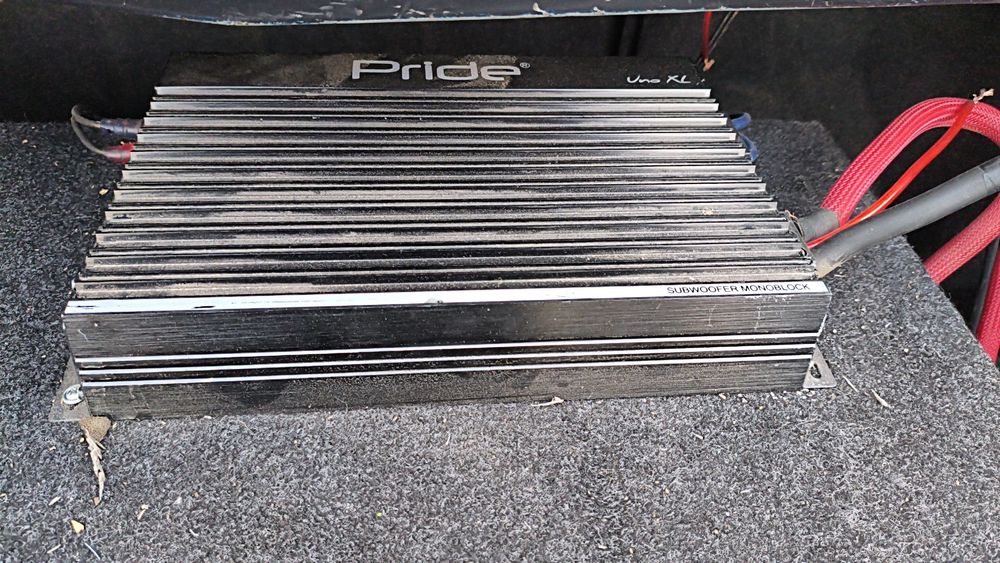 Сабвуфер pride с усилителем uno xl