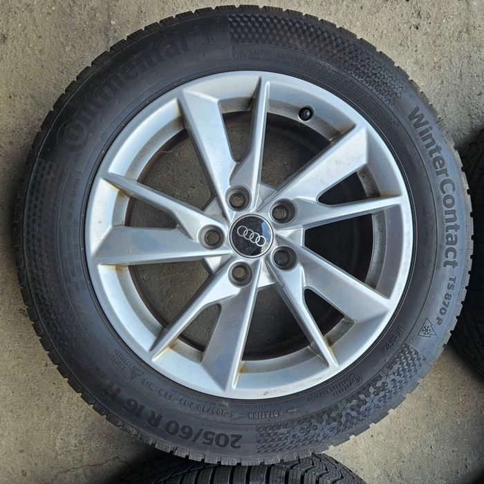 Roti/Jante/Jenti orig. Audi A4 B8 B9 | Continental AO 205/60 R16 DOT>2224