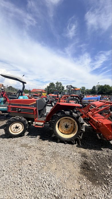 Yanmar F215 – Tractor japonez 4x4 cu freză – Import Japonia
