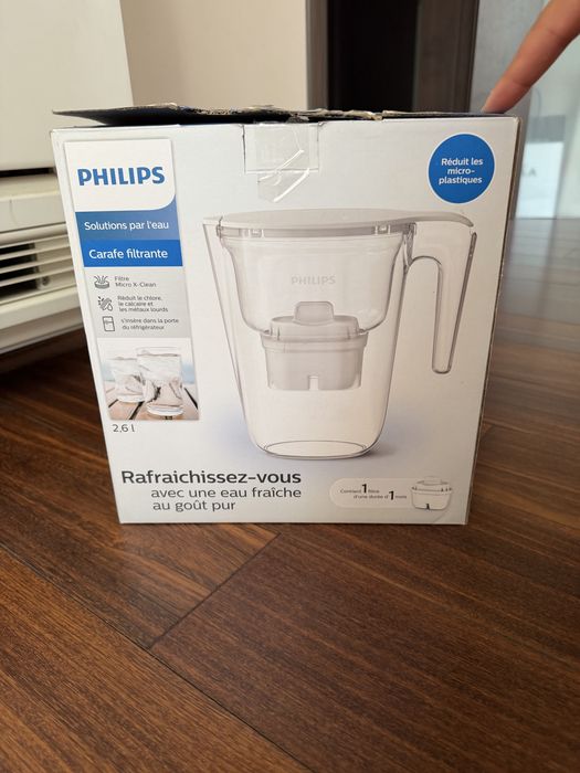 Филтрираща кана за вода Philips AWP2935WH