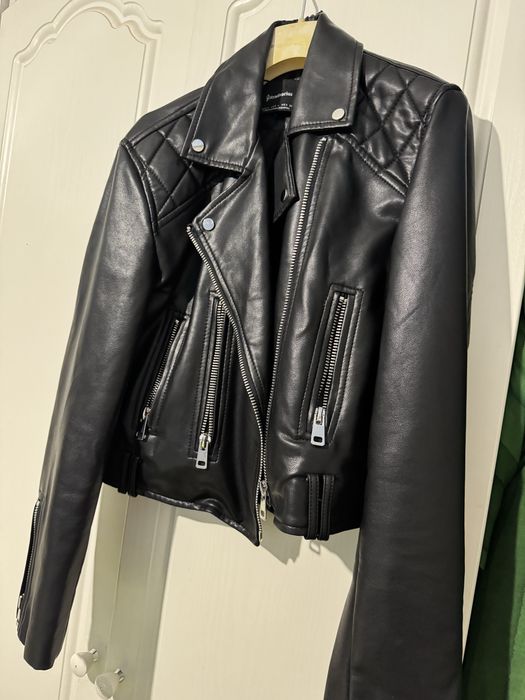 Кожаная куртка , экокожа , страдивари