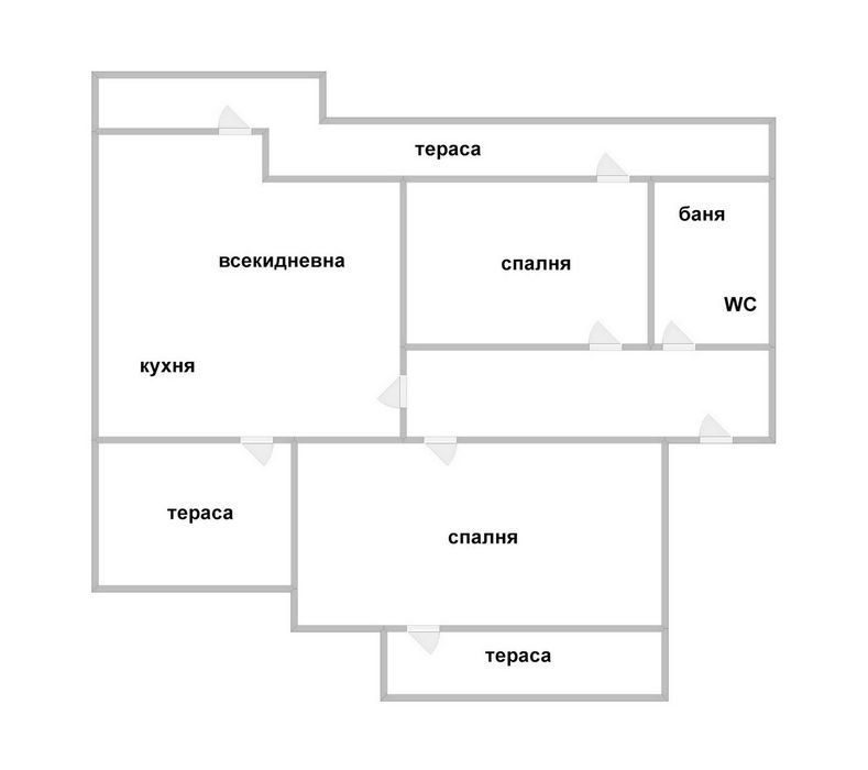 Продава се Тристаен апартамент в Варна, Цветен квартал - 125 кв.м за 2140 €/кв.м - Снимка #16