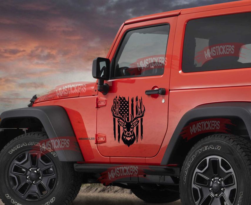 USA Елен Стикер 4x4 Offroad Изработка на стикери