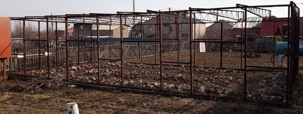 продам каркас ангара металлический