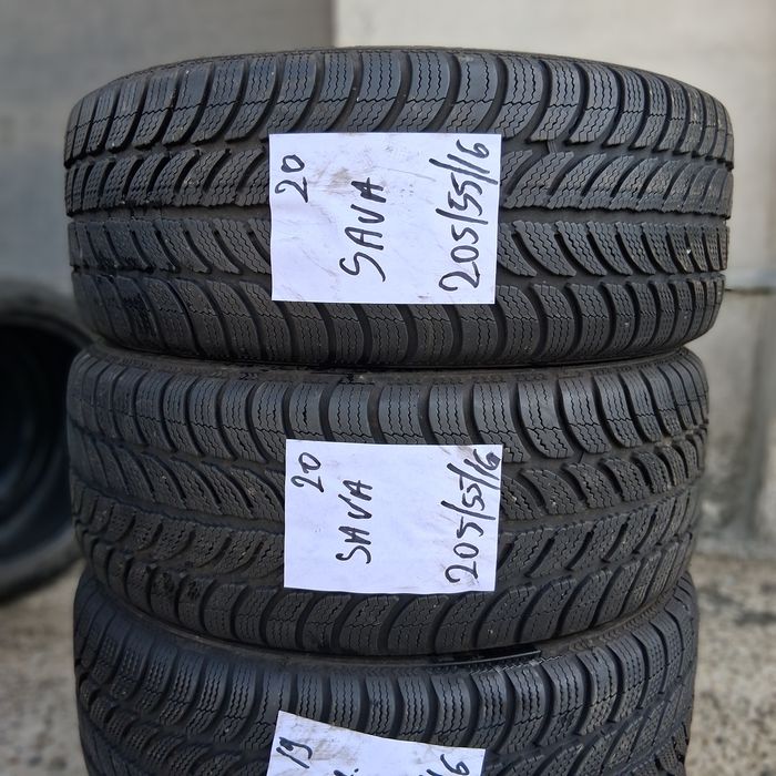 4×205/55/16M+S.SAVA 2020-2019.Stare excelenta.