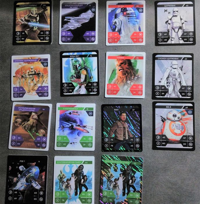 Пъзел Зооландия, Карти Star Wars, Смърфовe, Топчовци, Herbitussin и др