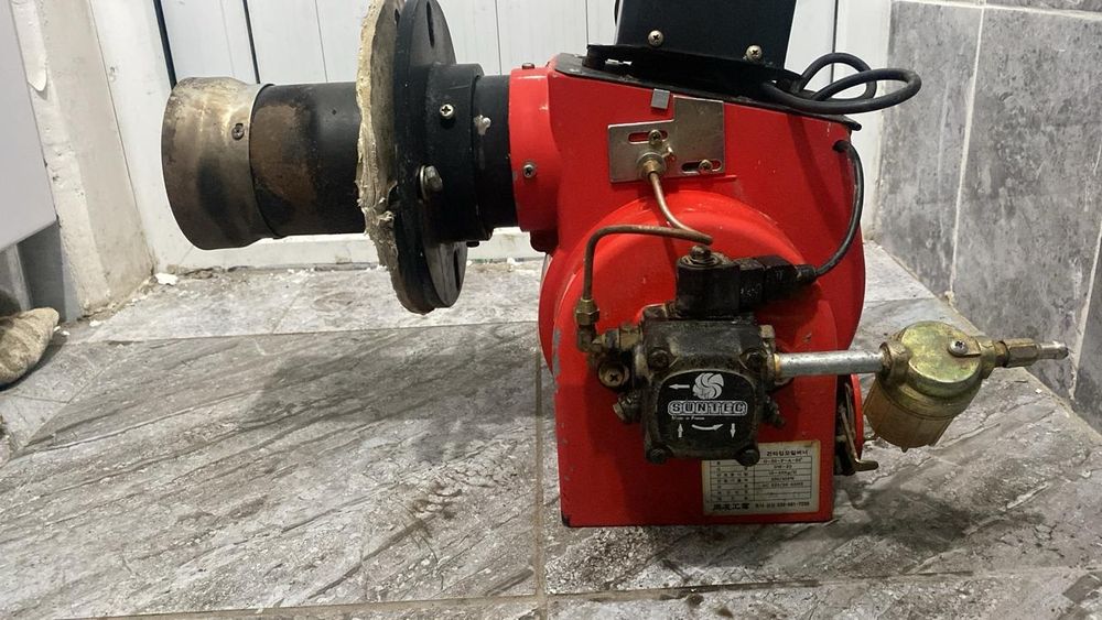 Дизельная печка котел горелка форсунка пушка мотор