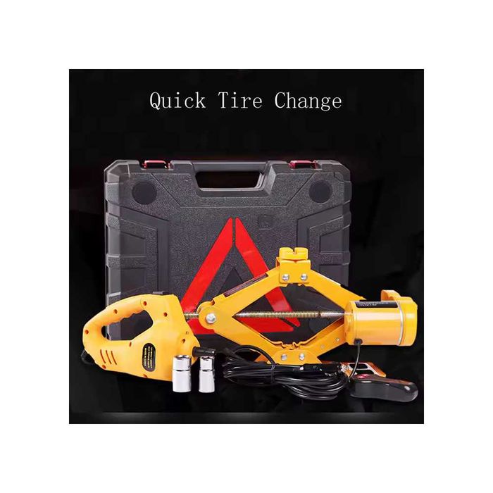 Комплект 2в1 185W Електрически крик до 3Т с гайковерт 12V