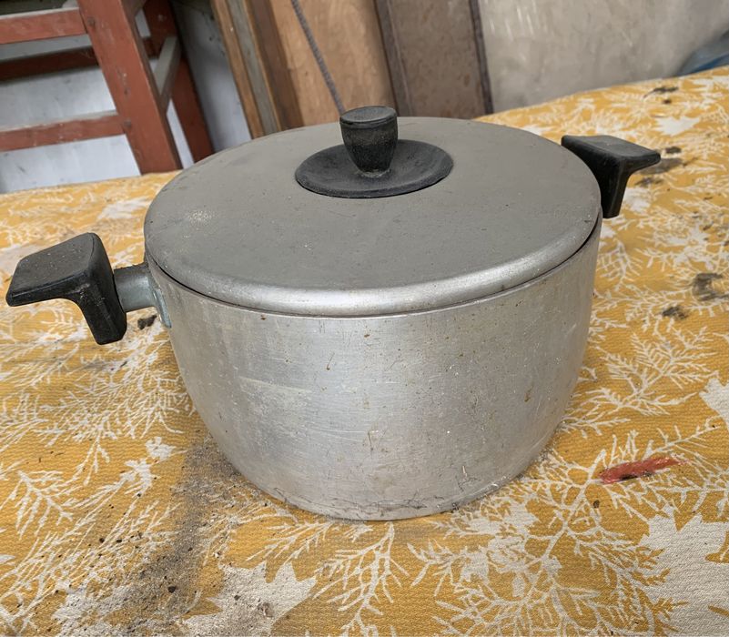 Кострюля алюминиевая советская