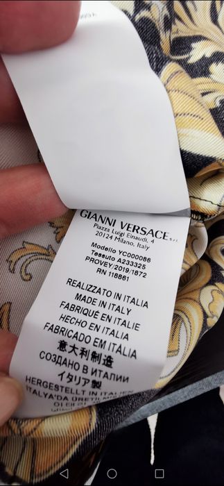 Versace рубашка женская