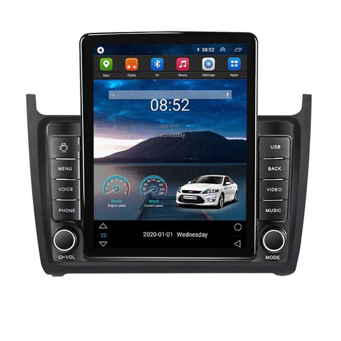 Navigatie VW Polo din 2009 - 2017 Ecran TESLA 9.7 inch 4GB Garantie