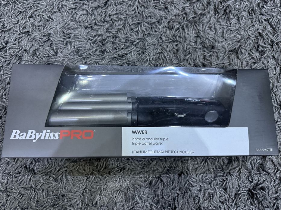 BABYLISS PRO triple barrel waver плойка щипцы для волос