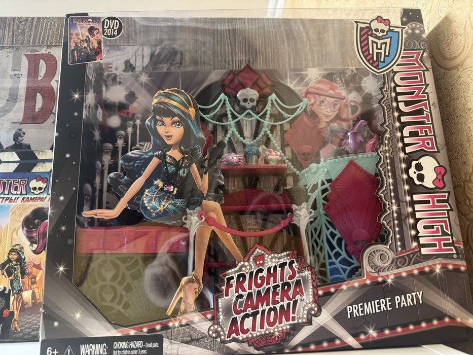monster high FRIGHTS CAMERA ACTION набор аксессуаров