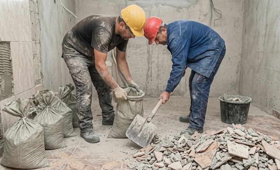 Decopertare faianta și gresie, preț negociabil