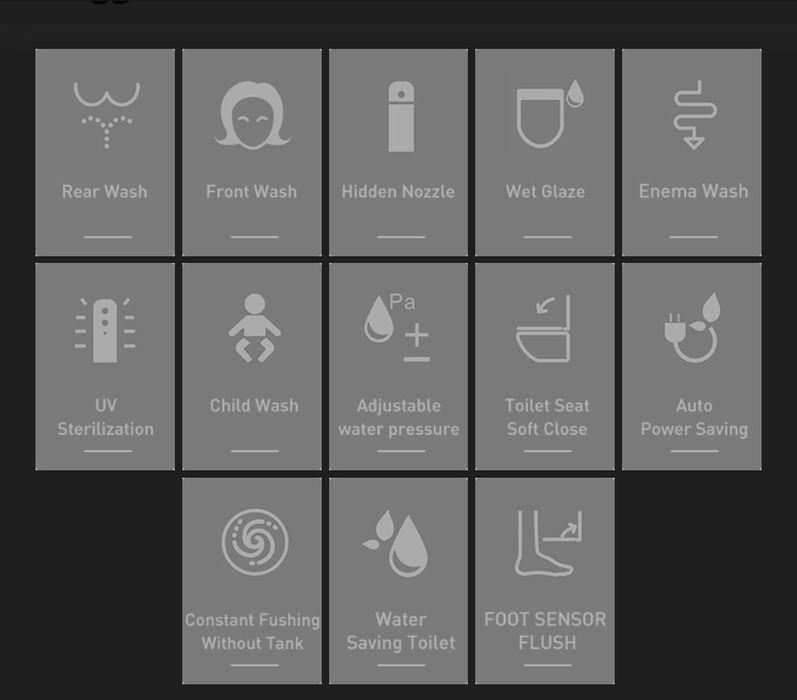 Умное биде (крышка)