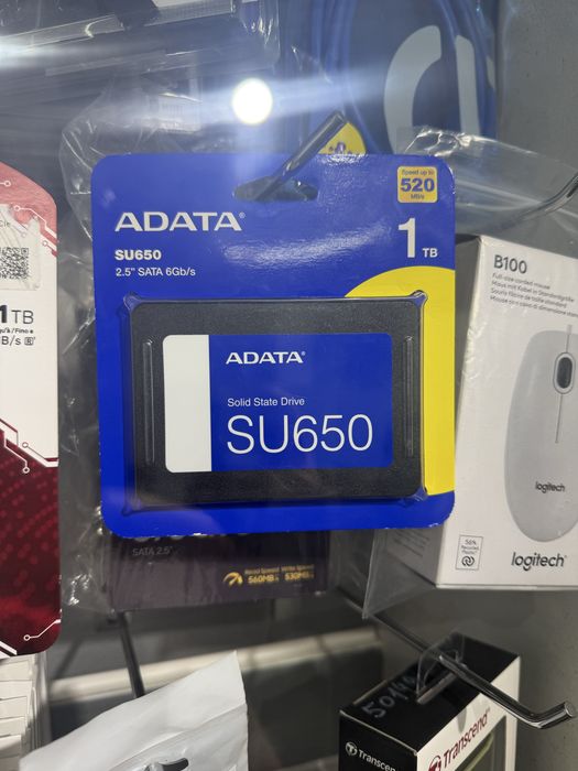 Скоростной SSD диск Adata Ultimate SU650 (ASU650SS-1TT-R) 1 TB, 2.5"