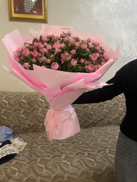 Живые цветы, подарили  19.07