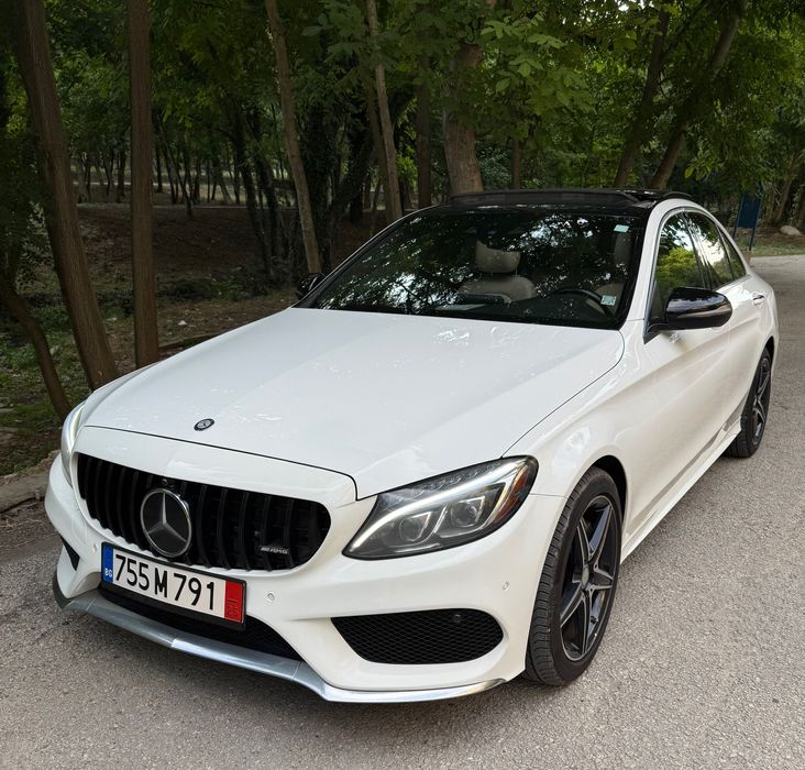 Mercedes C300,4MATIK,AMG пакет 2017г.внос Канада, регистриран в БГ,