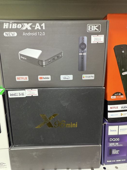 Тв box на андроиде очень шустрый