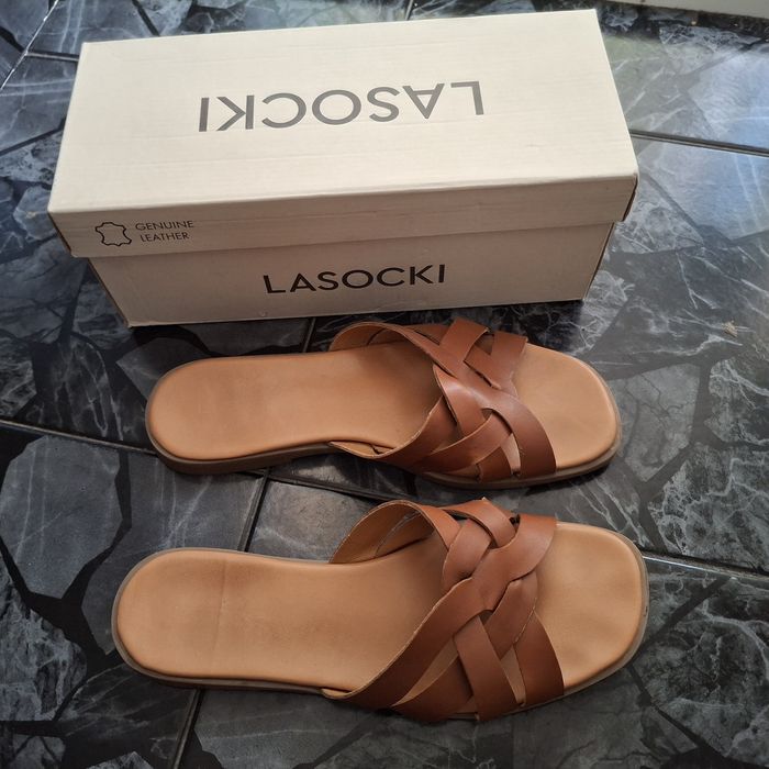 дамски чехли естествена кожа N39