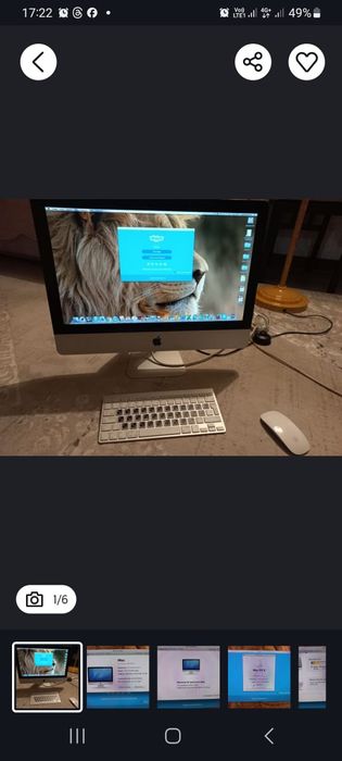 Продам I MAC в отличном состоянии