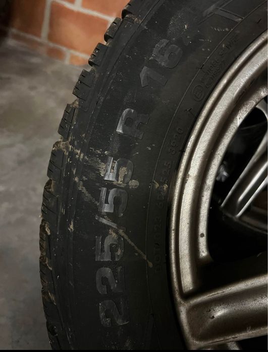 Лети джанти със зимни гуми 16”5x112 за Мерцедес Топ цена 04.02-  370лв