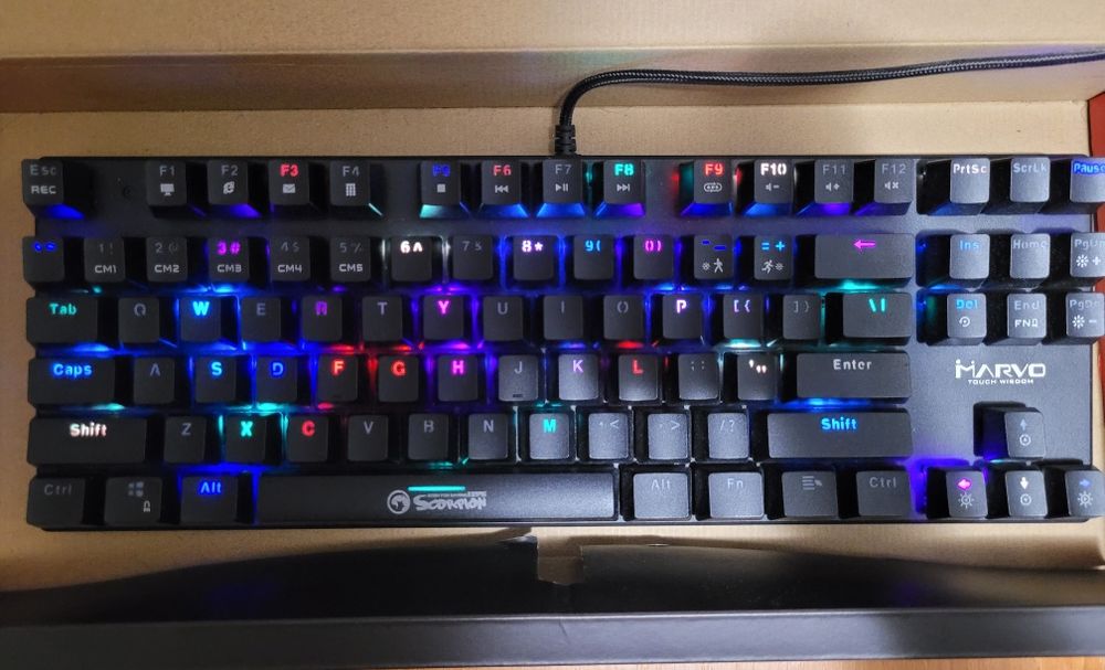 Tastatura Gaming mecanica marvo KG914G