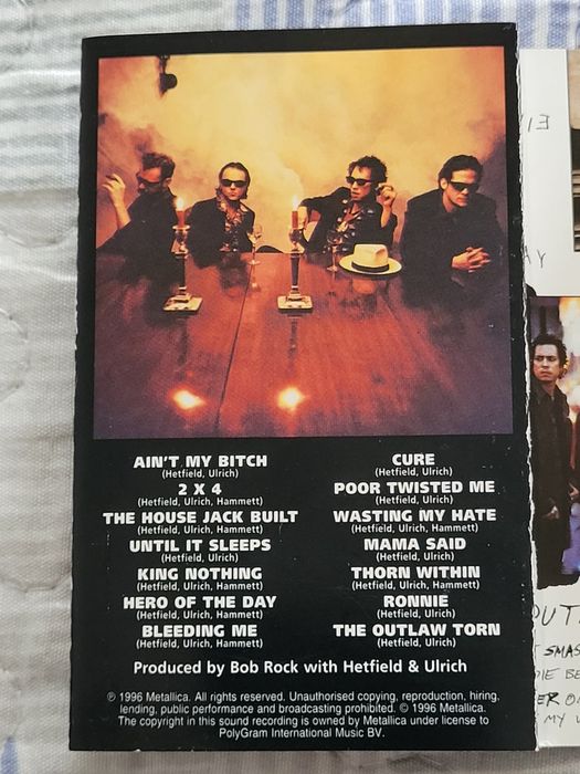 Metallica Load,casetă audio.