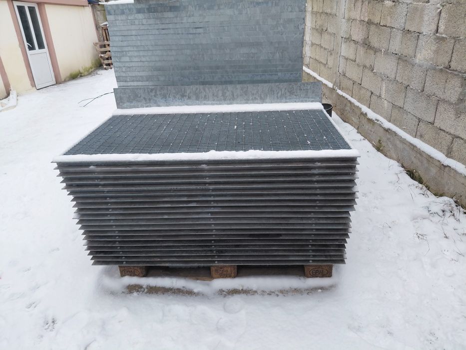 Grătare zincate galvanizat