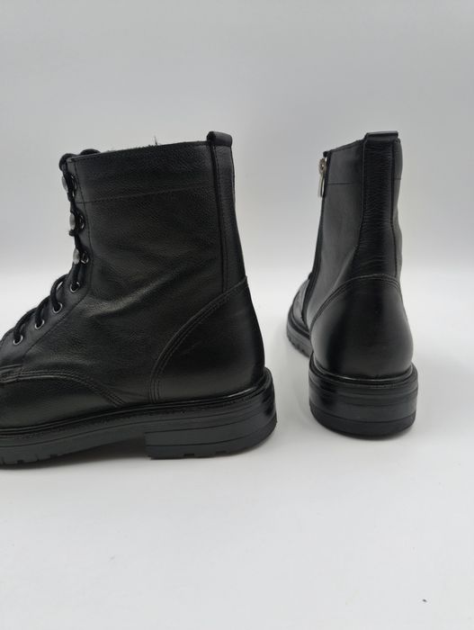 Мъжки зимни боти от естествена кожа