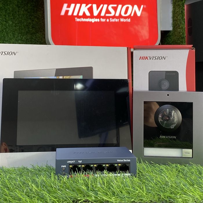 Домофон HIKVISION для дома и участка