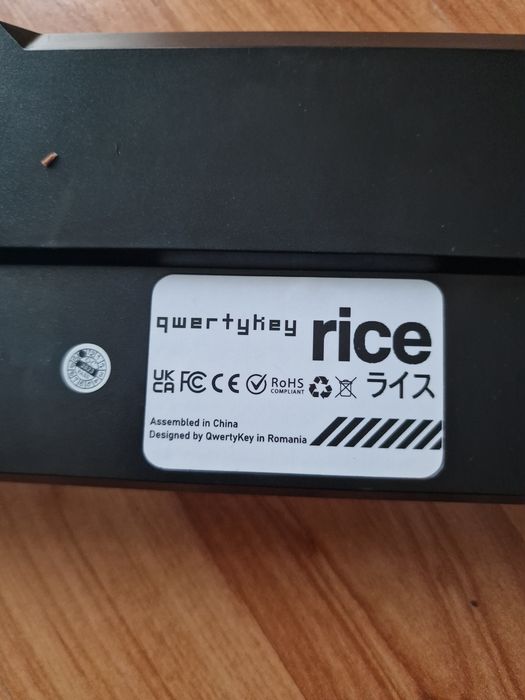 Tastatura Qwertykey Rice V3