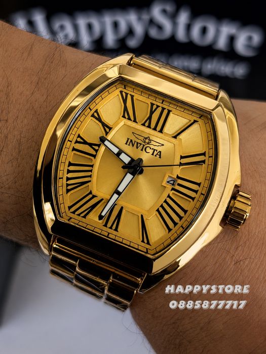 INVICTA Shadow Gold 48 mm, Инвикта нов мъжки часовник