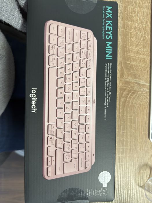 Клавиатура Logitech Keyboard Logitech MX Keys Mini Rose