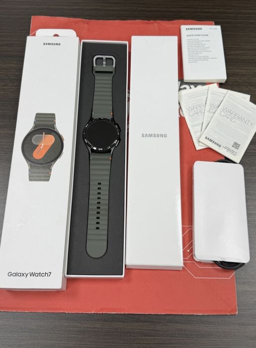 КАТО НОВ 40mm Samsung Watch 7 Yettel Гаранция 2026г. Green