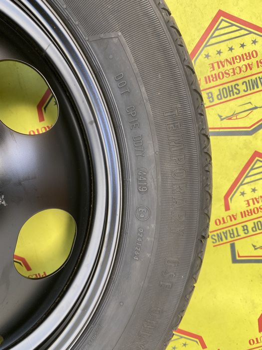 Roata rezerva slim originală Peugeot 508 3008 5008 135/80/18 5x108