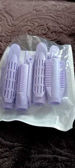 Бигуди пластиковые , 4 штуки для увеличения объема волос