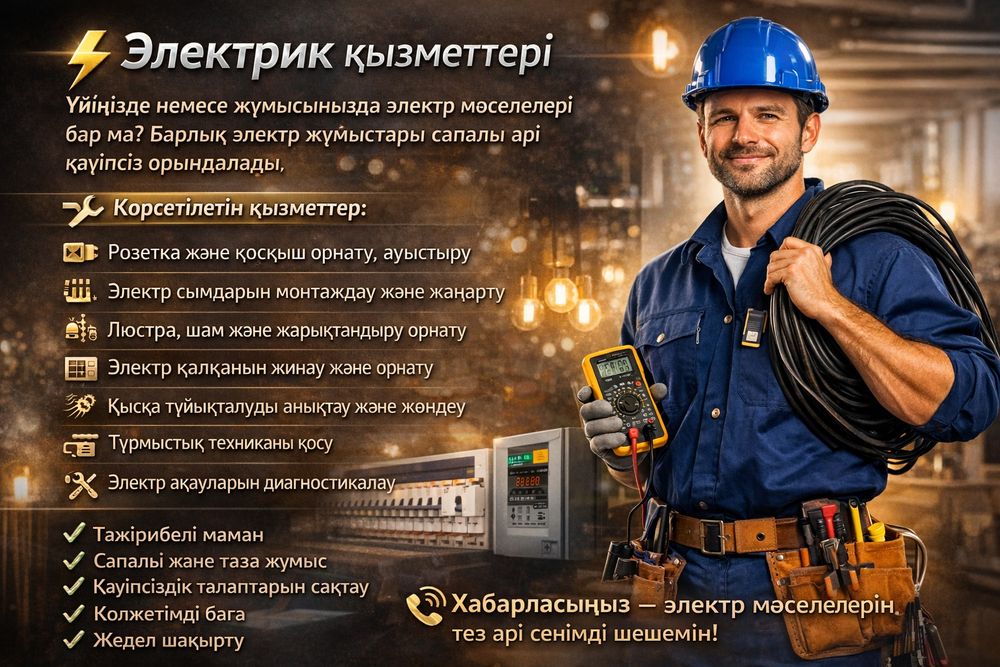 Электрик қызметтері