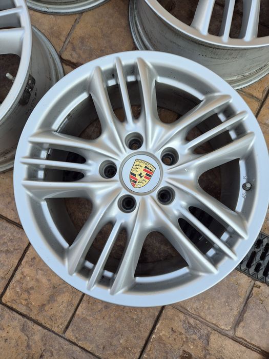 Set 4 jante aliaj Porsche Cayenne 18 inch originale