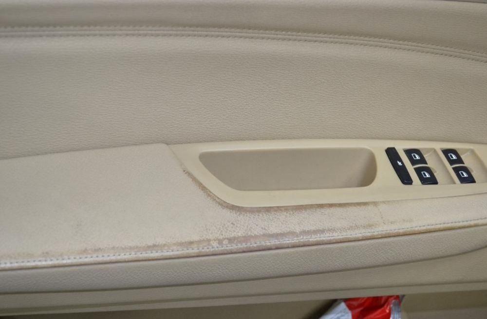 Reconditionare VOPSESC scaune Bmw X6-Vand Vopsea Piele Bej Crem