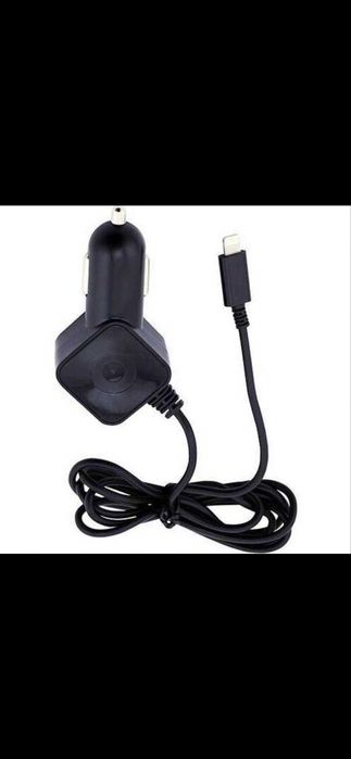 Incarcator AUTO iPHONE iPOD iPAD MUVIT Lightning 1A 1.2M Original Nou Sigilat
